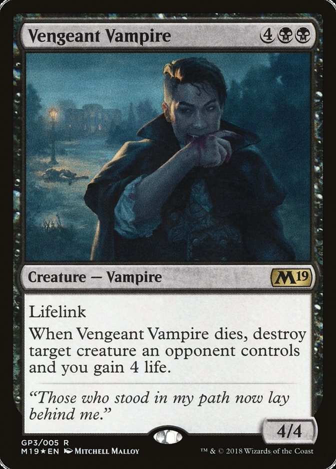 Vengeant Vampire (2018 Gift Pack) [M19 Gift Pack] | Webway Games