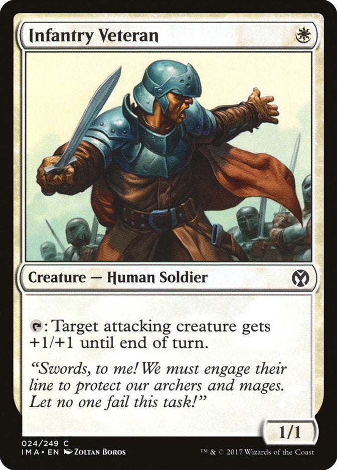 Infantry Veteran [Iconic Masters] | Webway Games