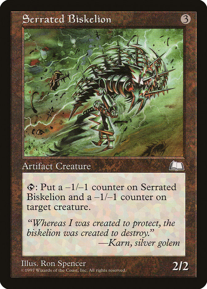 Serrated Biskelion [Weatherlight] | Webway Games