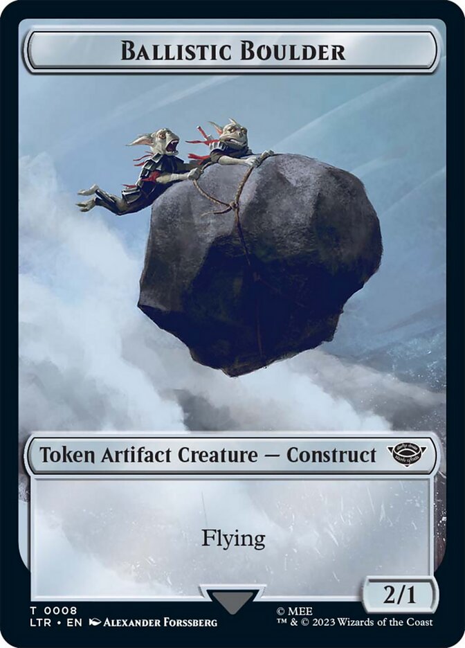 Ballistic Boulder Token [The Lord of the Rings: Tales of Middle-Earth Tokens] | Webway Games