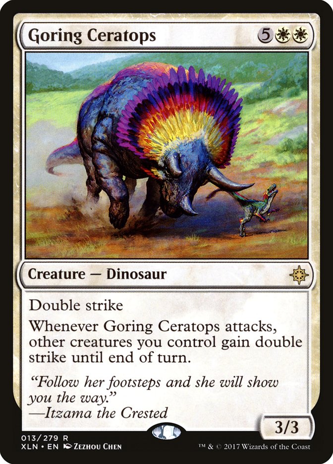 Goring Ceratops [Ixalan] | Webway Games