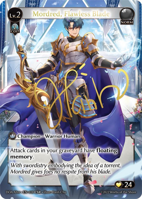 Mordred, Flawless Blade (CSR) (018) [Dawn of Ashes: Alter Edition] | Webway Games