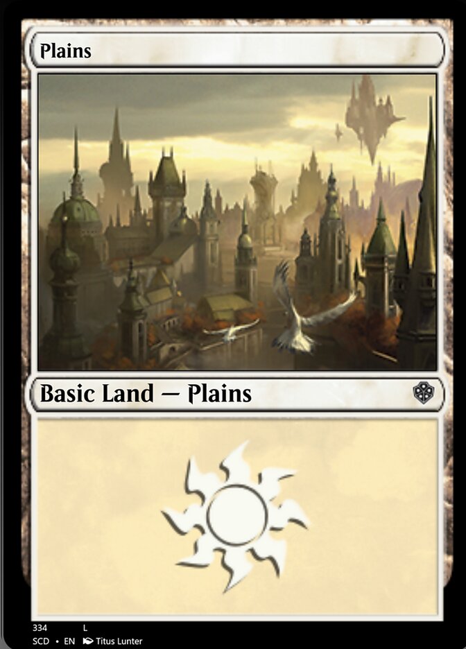 Plains (334) [Starter Commander Decks] | Webway Games