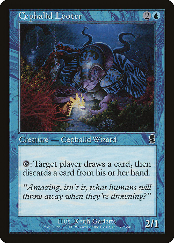 Cephalid Looter (Misprinted) [Odyssey] | Webway Games