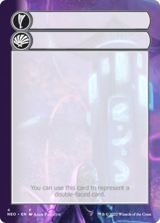 Helper Card (4/9) [Kamigawa: Neon Dynasty Tokens] | Webway Games