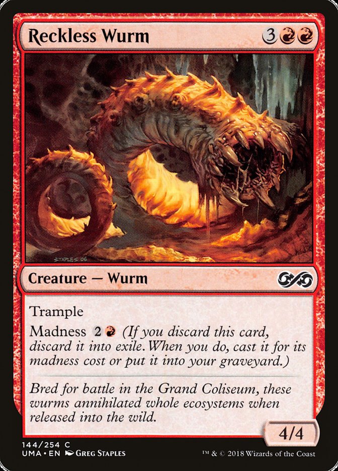 Reckless Wurm [Ultimate Masters] | Webway Games