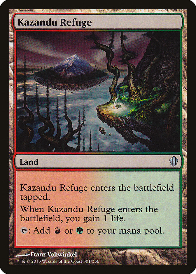 Kazandu Refuge [Commander 2013] | Webway Games