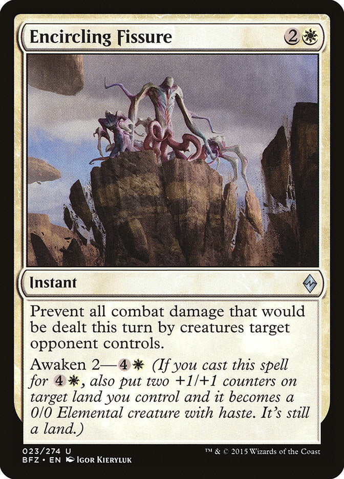 Encircling Fissure [Battle for Zendikar] | Webway Games
