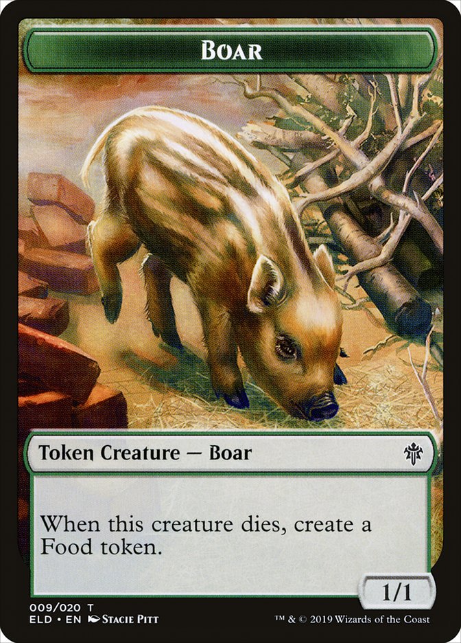 Boar [Throne of Eldraine Tokens] | Webway Games
