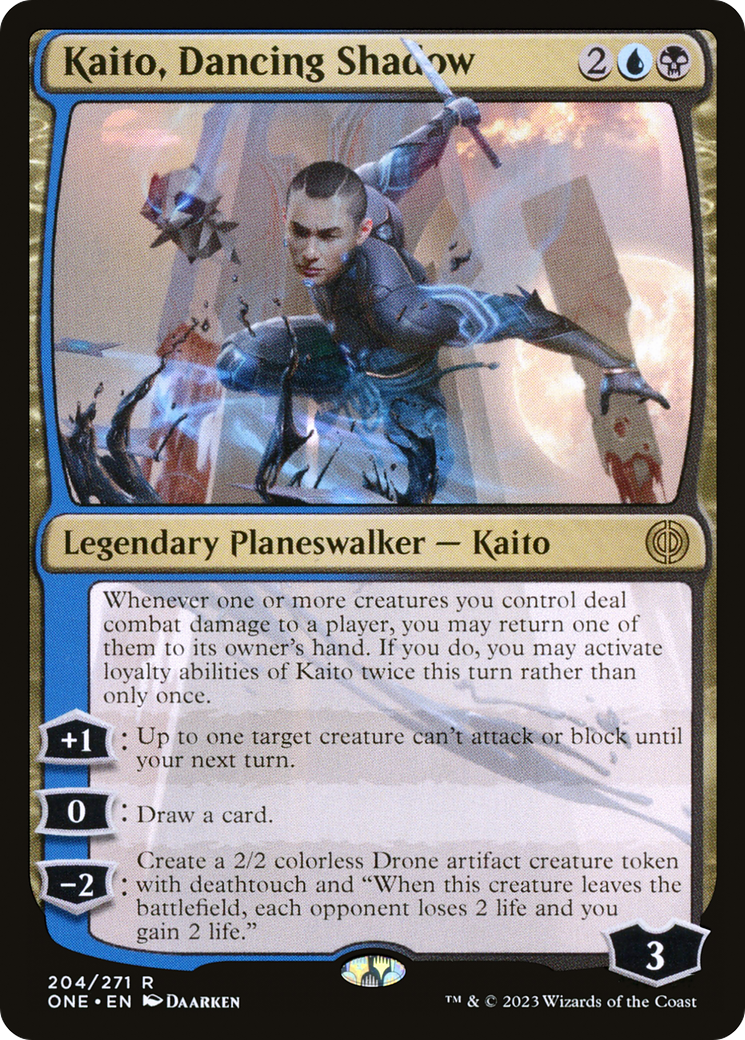 Kaito, Dancing Shadow [Phyrexia: All Will Be One] | Webway Games