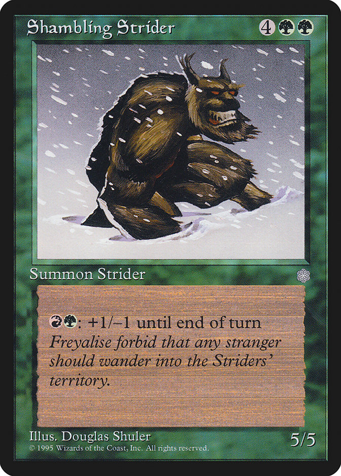 Shambling Strider [Ice Age] | Webway Games