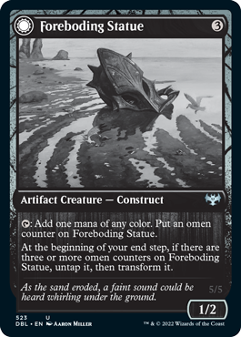 Foreboding Statue // Forsaken Thresher [Innistrad: Double Feature] | Webway Games