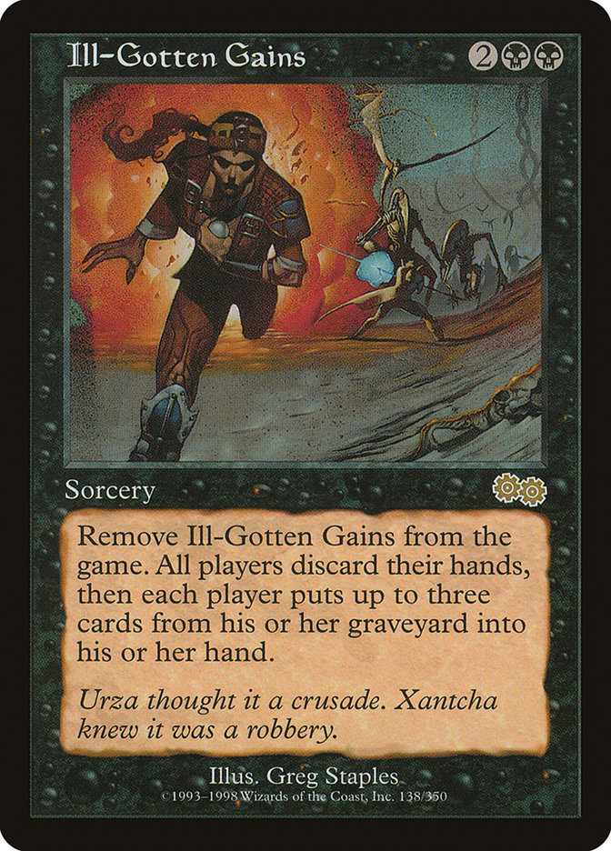 Ill-Gotten Gains [Urza's Saga] | Webway Games