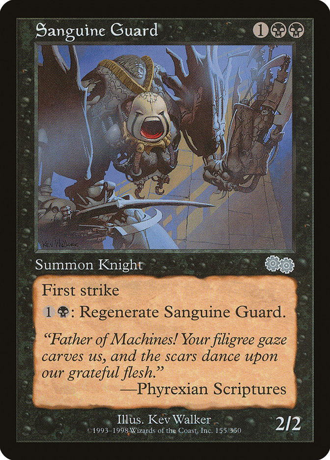 Sanguine Guard [Urza's Saga] | Webway Games