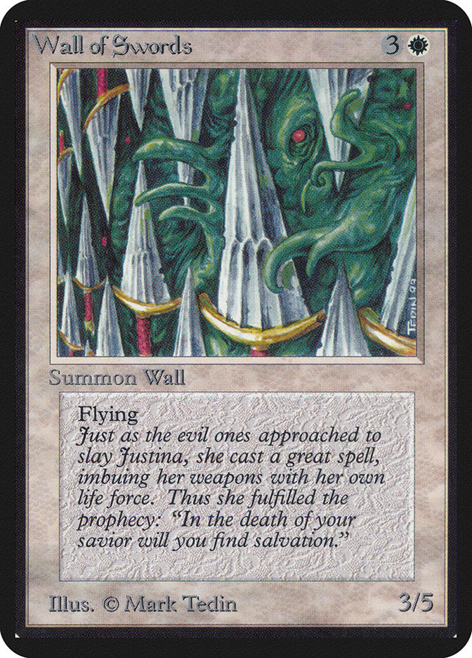 Wall of Swords [Limited Edition Alpha] | Webway Games