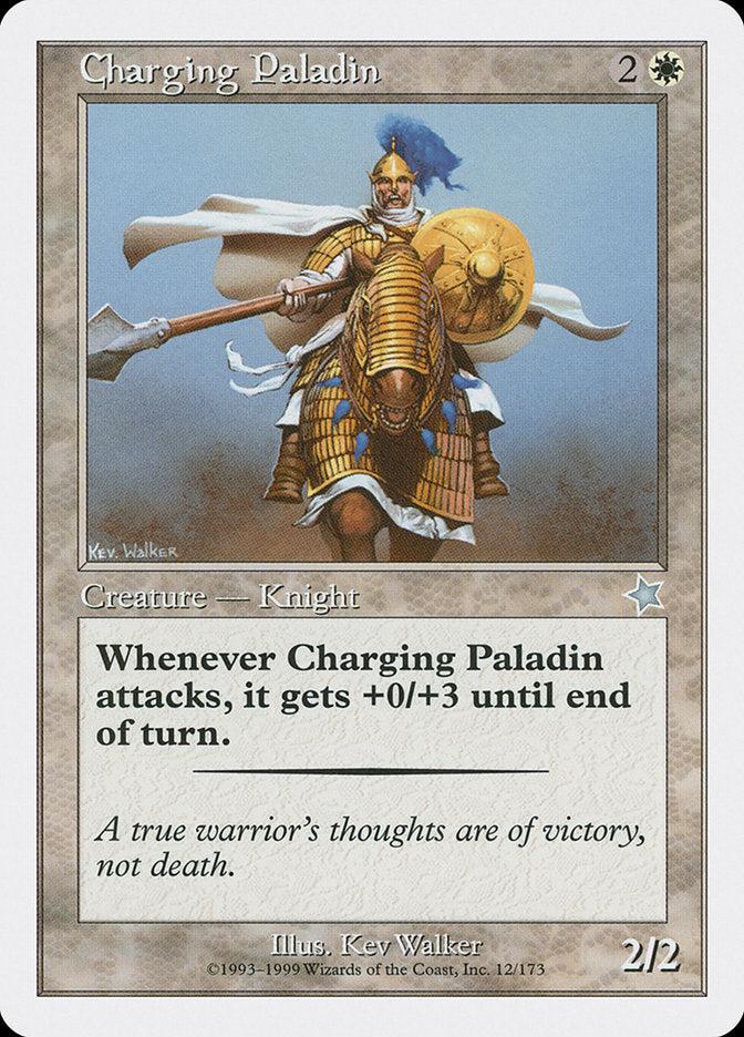 Charging Paladin [Starter 1999] | Webway Games
