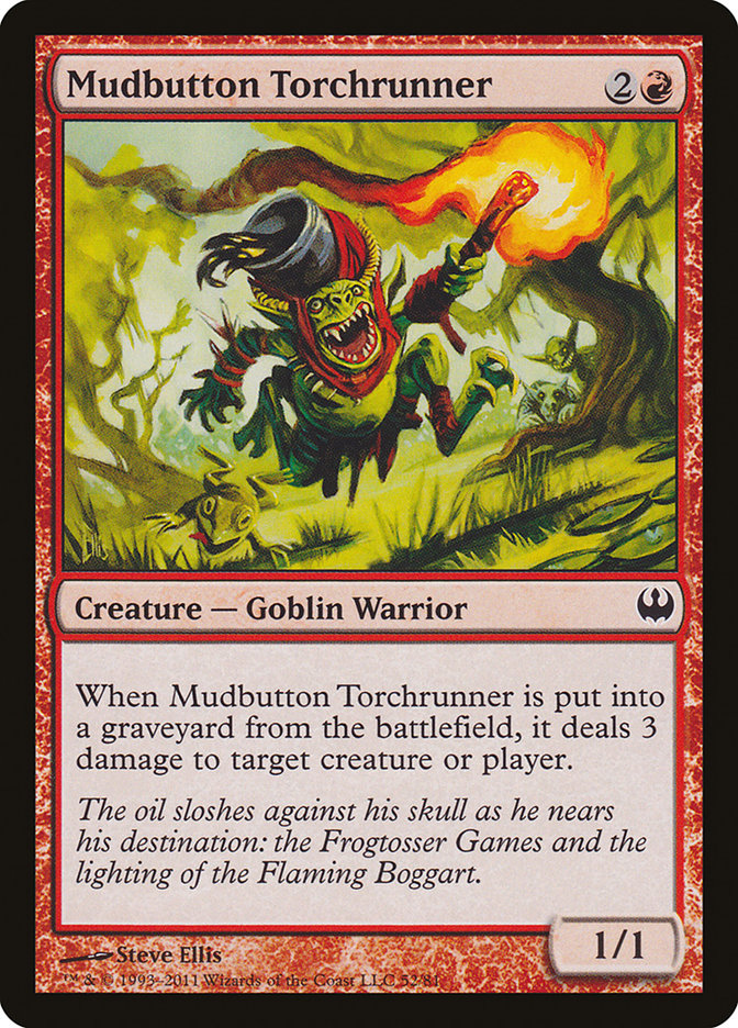 Mudbutton Torchrunner [Duel Decks: Knights vs. Dragons] | Webway Games