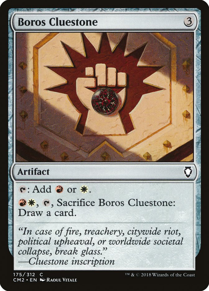 Boros Cluestone [Commander Anthology Volume II] | Webway Games