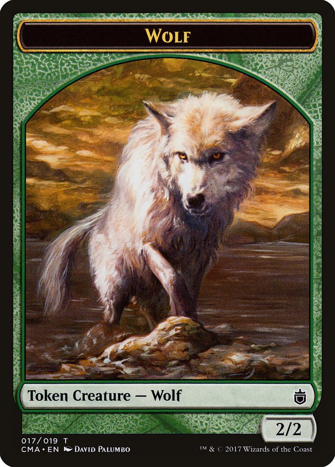 Wolf (017/019) [Commander Anthology Tokens] | Webway Games