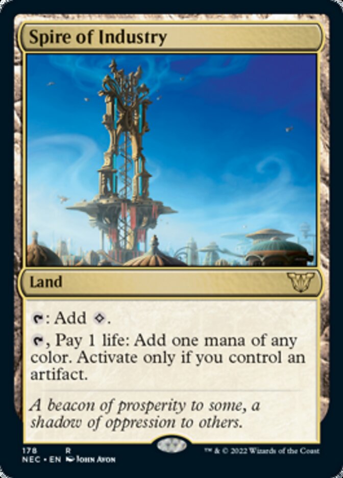 Spire of Industry [Kamigawa: Neon Dynasty Commander] | Webway Games