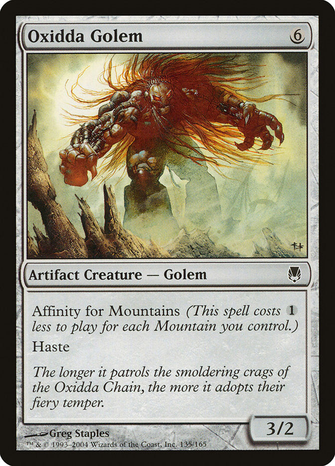Oxidda Golem [Darksteel] | Webway Games