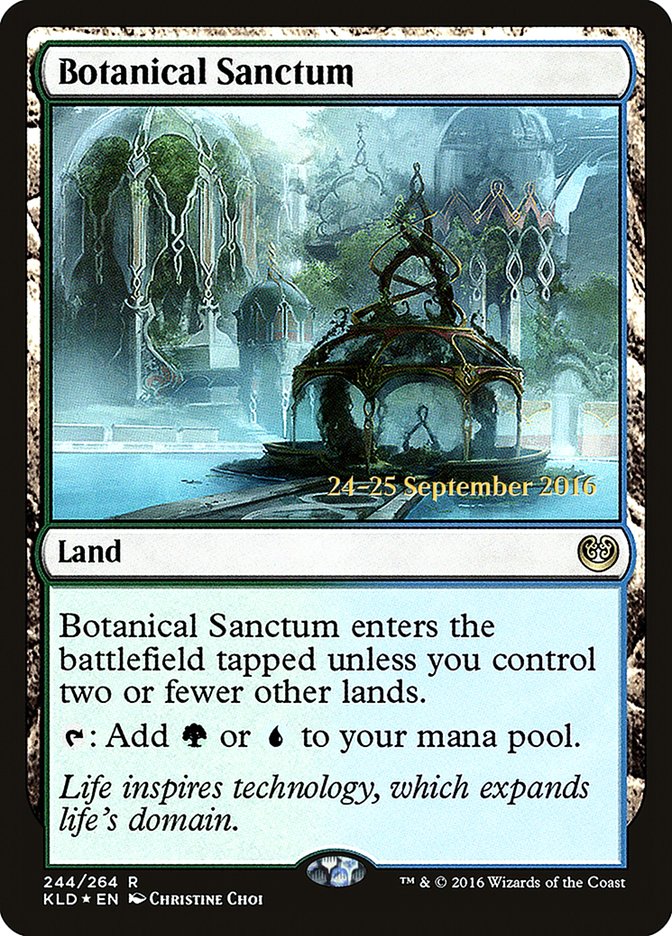 Botanical Sanctum  (Prerelease) [Kaladesh Prerelease Promos] | Webway Games