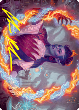 Rootha, Mercurial Artist Art Card (Gold-Stamped Signature) [Strixhaven: School of Mages Art Series] | Webway Games