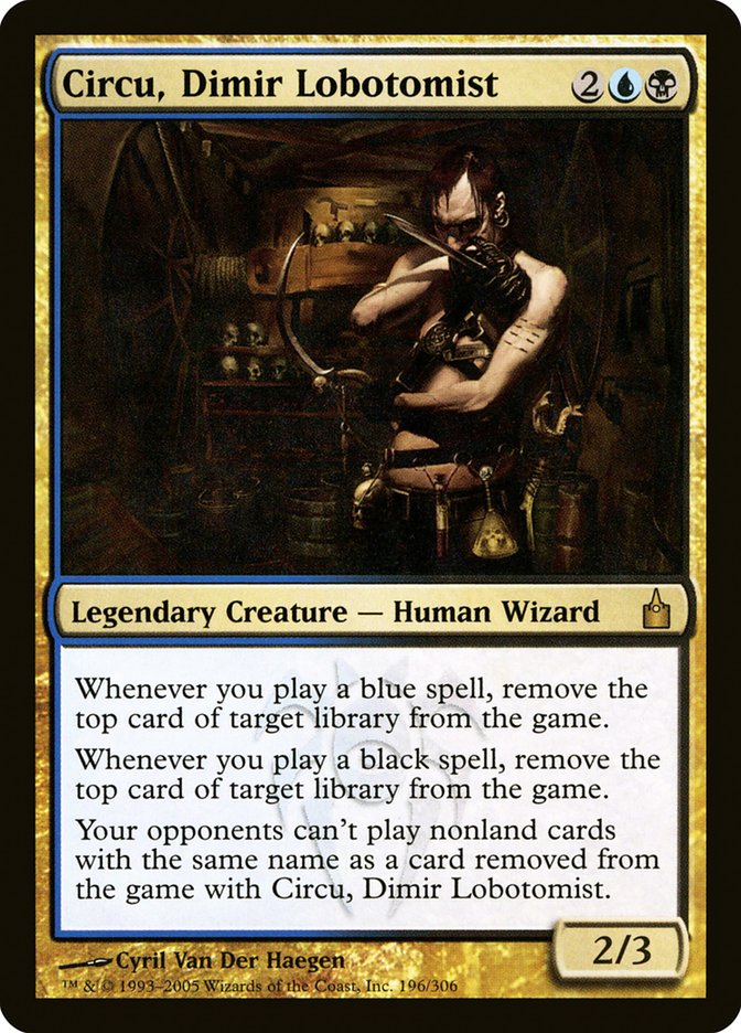 Circu, Dimir Lobotomist [Ravnica: City of Guilds] | Webway Games