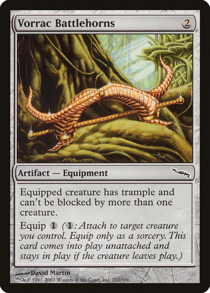 Vorrac Battlehorns [Mirrodin] | Webway Games