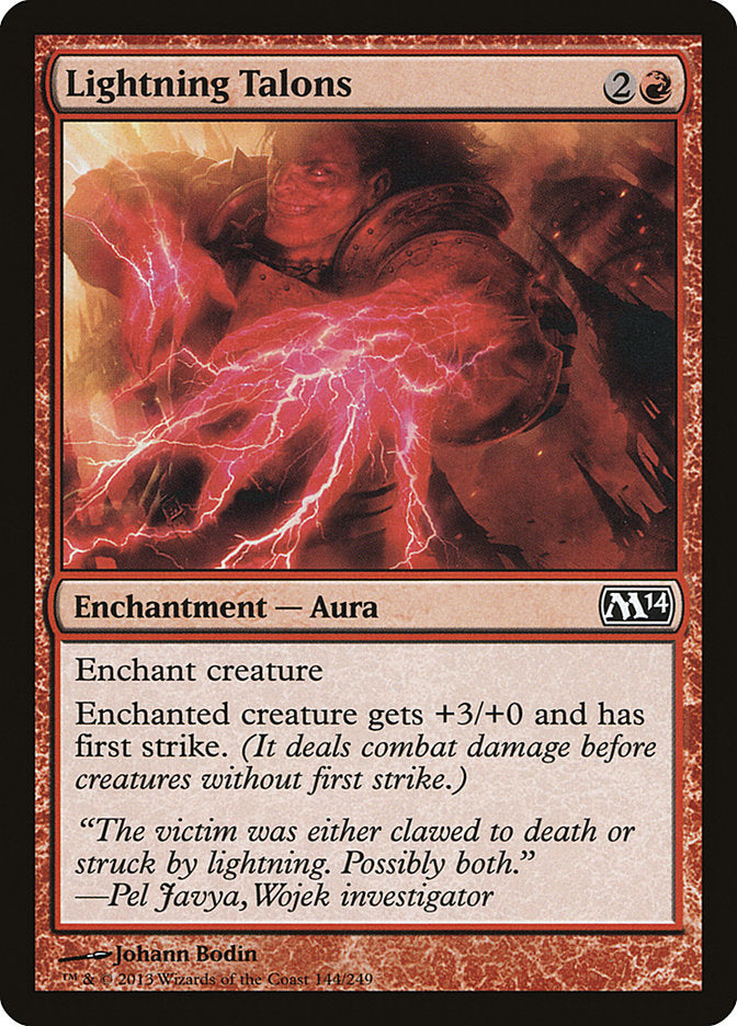 Lightning Talons [Magic 2014] | Webway Games