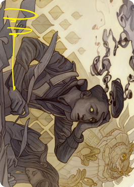Go Blank Art Card (Gold-Stamped Signature) [Strixhaven: School of Mages Art Series] | Webway Games