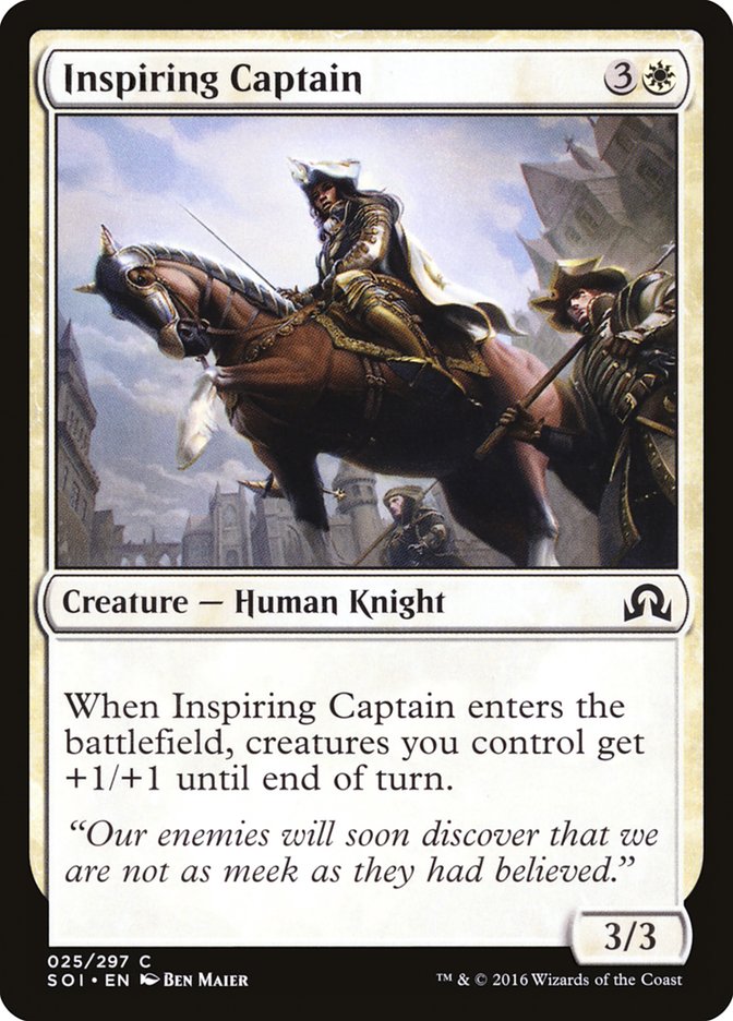 Inspiring Captain [Shadows over Innistrad] | Webway Games