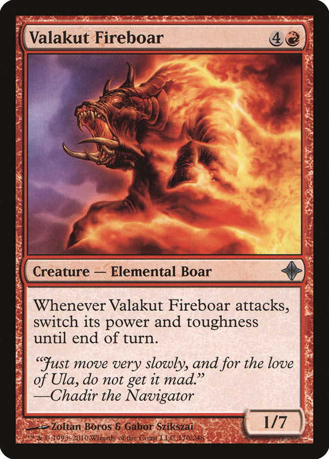 Valakut Fireboar [Rise of the Eldrazi] | Webway Games
