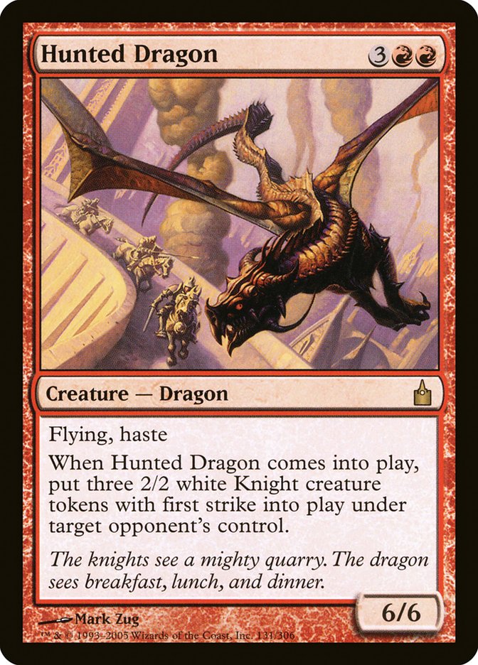 Hunted Dragon [Ravnica: City of Guilds] | Webway Games