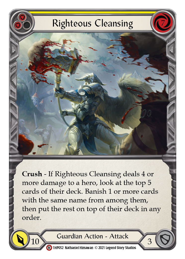 Righteous Cleansing [1HP052] | Webway Games