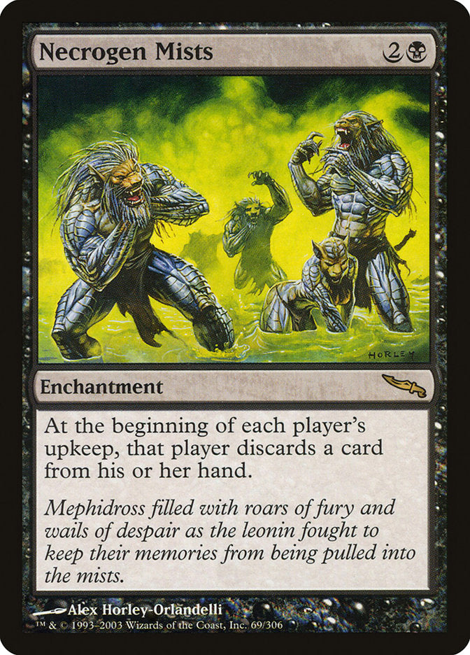 Necrogen Mists [Mirrodin] | Webway Games
