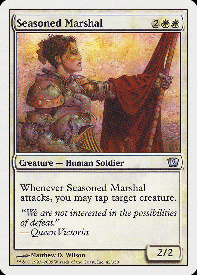 Seasoned Marshal [Ninth Edition] | Webway Games