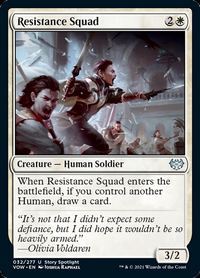 Resistance Squad [Innistrad: Crimson Vow] | Webway Games