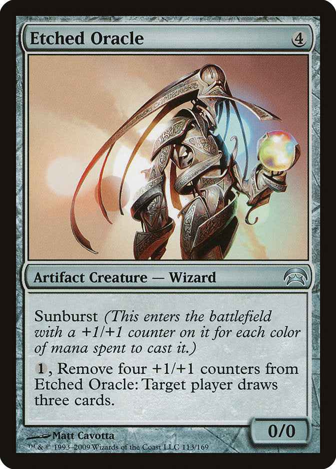 Etched Oracle [Planechase] | Webway Games