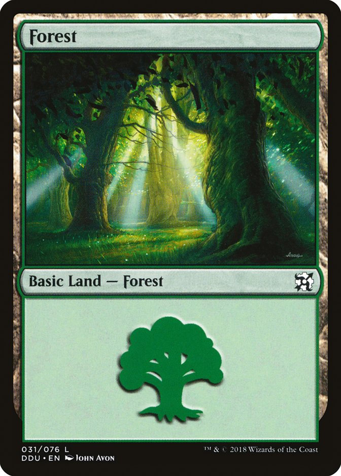 Forest (#31) [Duel Decks: Elves vs. Inventors] | Webway Games