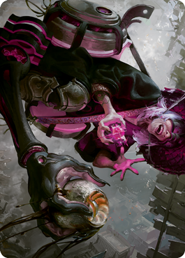 Undercity Scrounger Art Card [Kamigawa: Neon Dynasty Art Series] | Webway Games