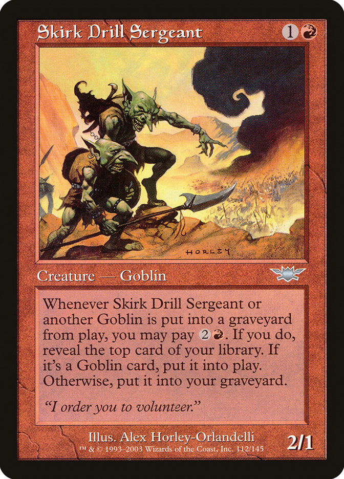 Skirk Drill Sergeant [Legions] | Webway Games