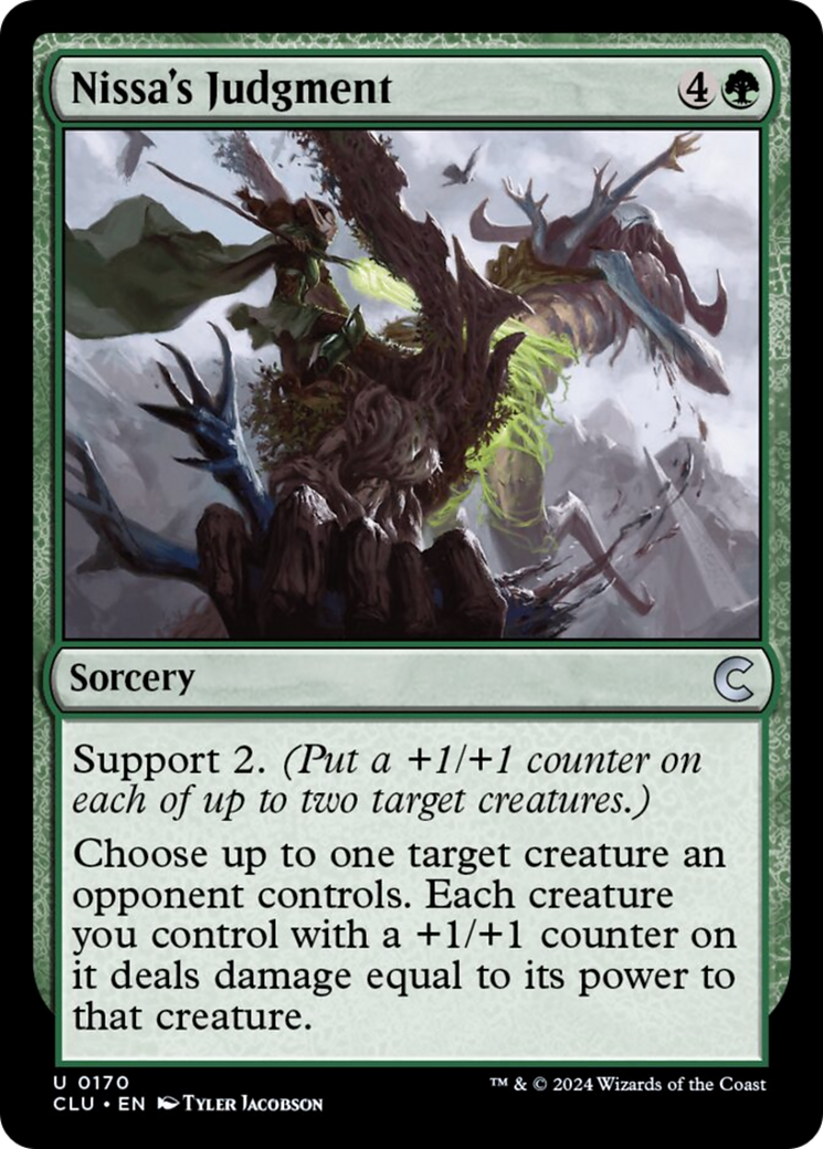 Nissa's Judgment [Ravnica: Clue Edition] | Webway Games