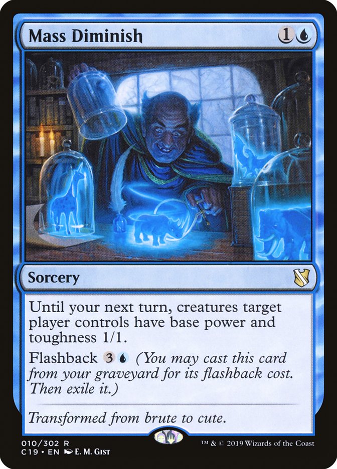 Mass Diminish [Commander 2019] | Webway Games