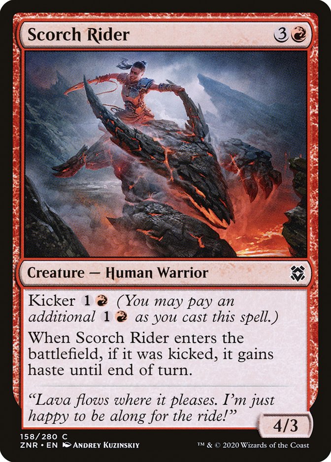 Scorch Rider [Zendikar Rising] | Webway Games