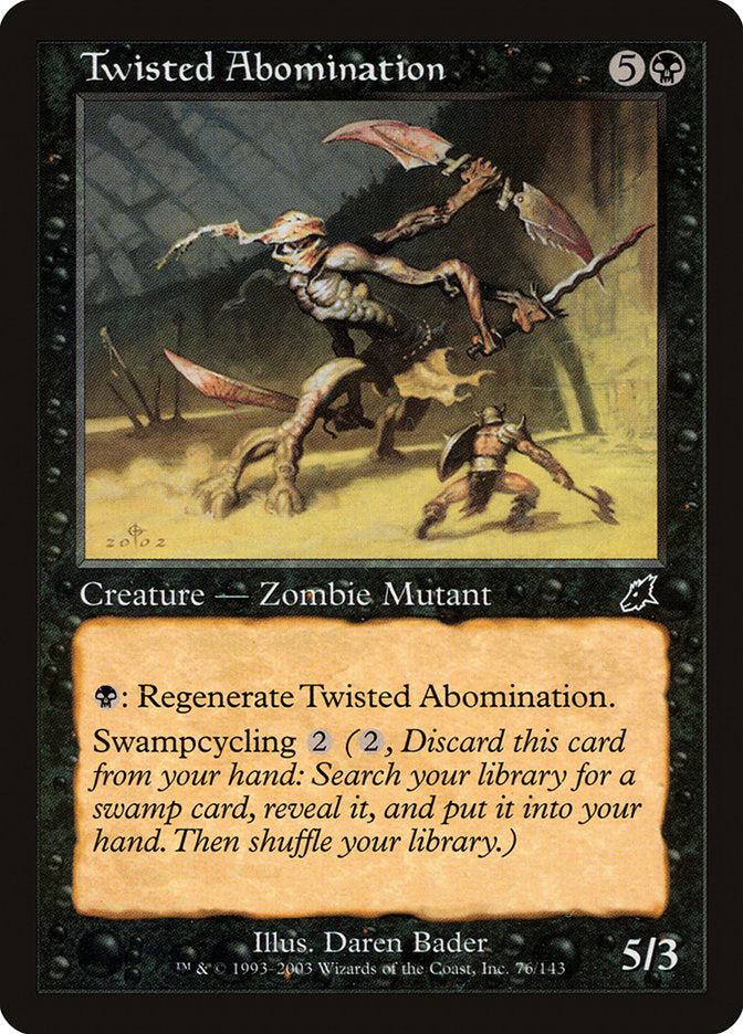 Twisted Abomination [Scourge] | Webway Games