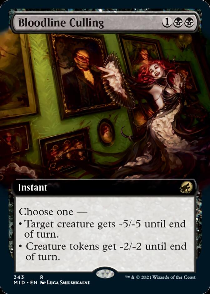 Bloodline Culling (Extended) [Innistrad: Midnight Hunt] | Webway Games
