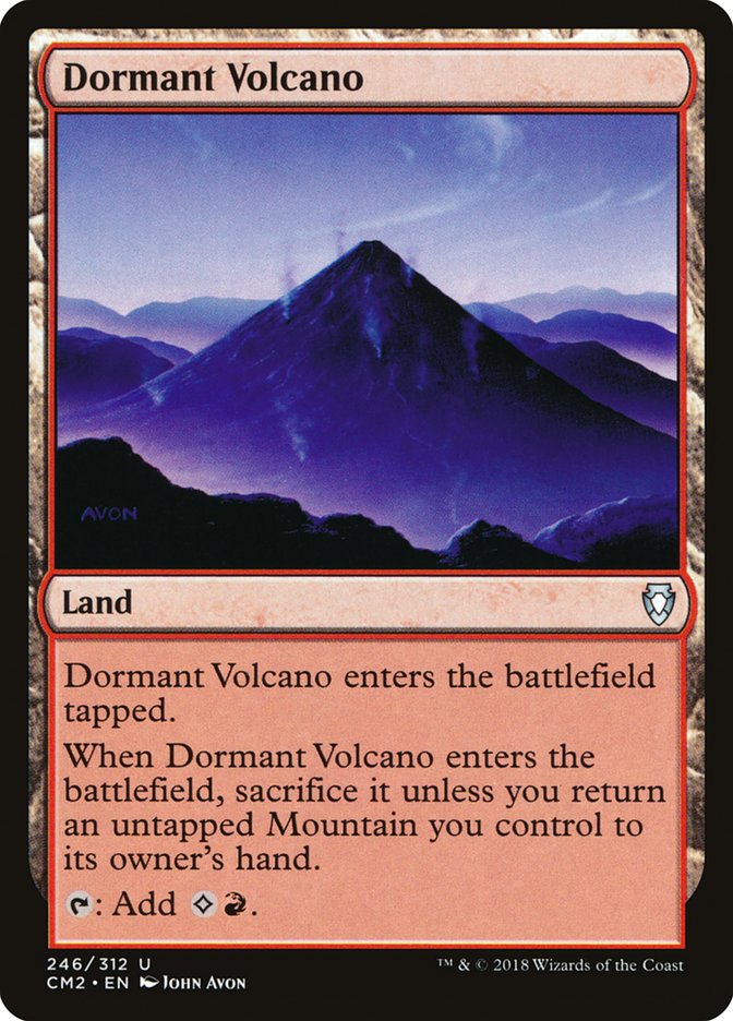 Dormant Volcano [Commander Anthology Volume II] | Webway Games