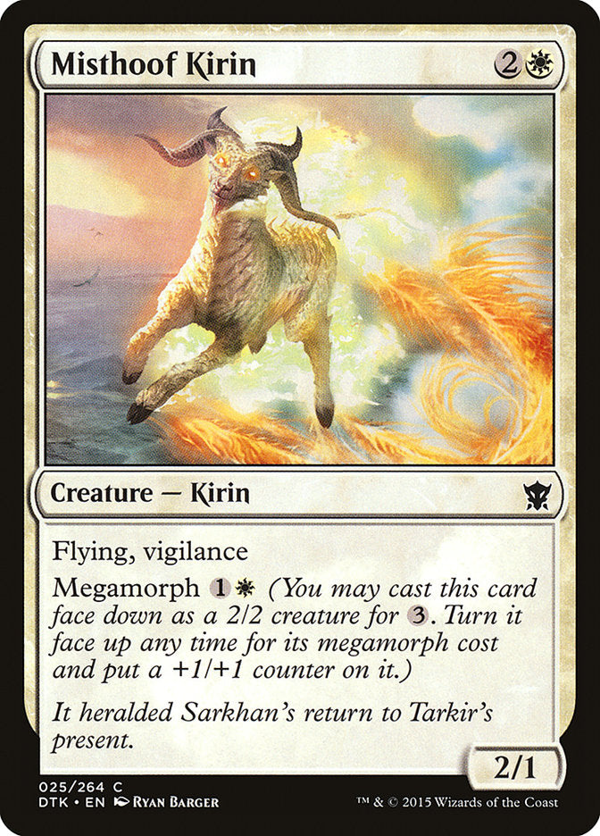 Misthoof Kirin [Dragons of Tarkir] | Webway Games