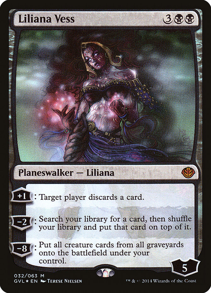 Liliana Vess (Garruk vs. Liliana) [Duel Decks Anthology] | Webway Games